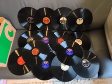 14 deutsche Klassik Schellackplatten 30ger - 50ger Jahre,div. Stücke, Label 30cm