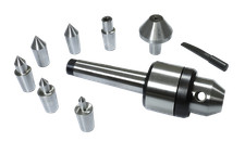 Mitlaufende Körnerspitze mit