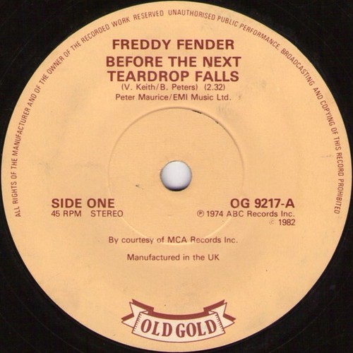 Freddy fender before - -, the