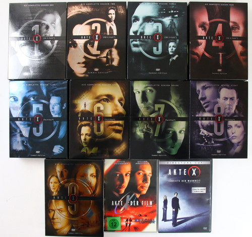 Dvd serie akte the - akte, x