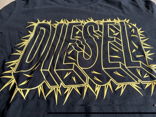 Diesel herren shirt schwarz - t-shirt,