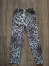 Damen Hose Leopardenmuster Jogging Hose Gr.S