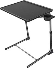 Beistelltisch C-Form Couchtisch Laptoptisch Sofatisch Höhenverstellbar Tisch