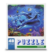 Puzzle teile delphin - 48, /