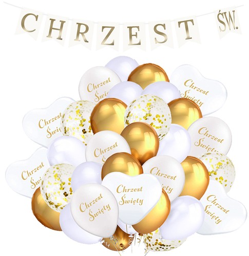 Taufset luftballons banner - luftballons,