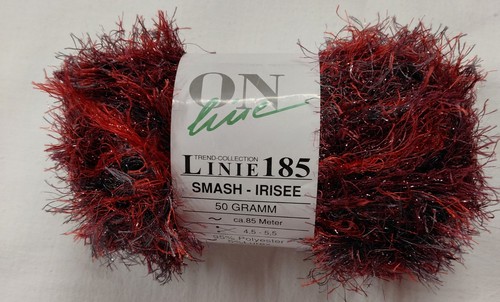 50g fransengarn smash irisee - fransengarn, ,smash-irisee