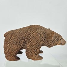 Vintage hand carved wood