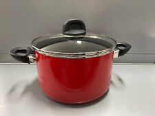 Silit Fleischtopf Kochtopf Suppentopf Modesto Line 24 cm Silargan, Rot Bulk