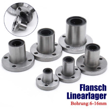 Flansch Linearlager Wellenkupplung Kugelbuchse Lager Führung Welle Unterstützung