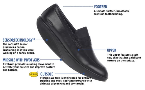 Mbt herren slipper asante 7 - slipper,