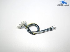 LED-Set Front mit 3mm LED ohne Kragen für 12V-Lichtanlagen WEDICO-models