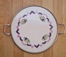 ART DECO Kuchenplatte. Metall