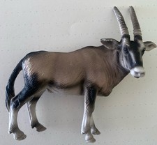 Schleich 14302 Oryx Antilope,2001,bespielt,Zustand 2, Abriebspuren