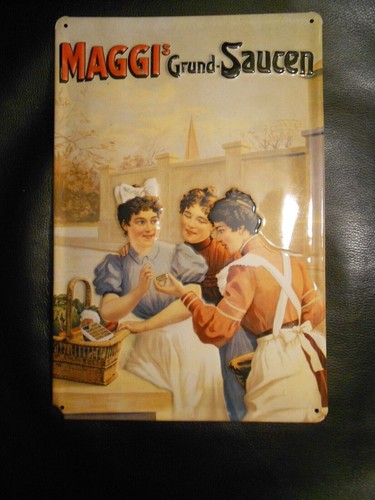 Blechschild maggi - -,