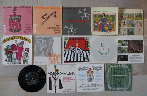 Kindergarten schallplatten - kindergarten, 7"