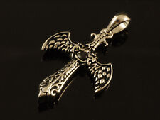 925 Kreuz Anhänger 37 x 22 mm