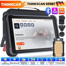 ThinkScan 689BT OBD2 KFZ Diagnosegerät ALLE System 34 Reset ECU-Coding Bluetooth