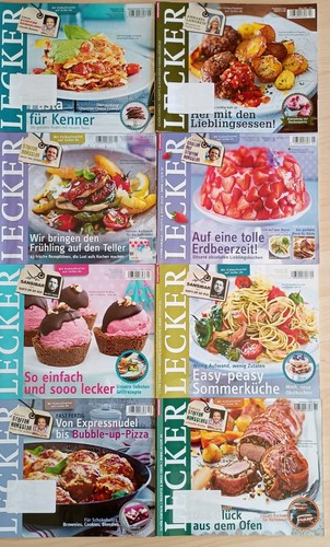 Lecker zeitschriften schön - 8x,