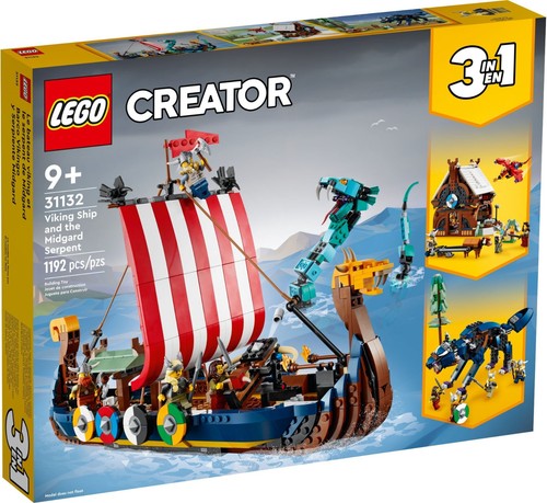 Lego 31132 wikingerschiff - lego,
