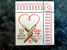 Mi.-Nr. 3259 - Tag der Briefmarke : Liebesbriefe  - postfrisch - Ecke 