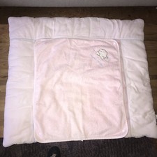 Be Be's Collection Wickelunterlage 🌸 85x70cm * Sweet Teddy 🐻* Rosa *