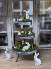 ETAGERE TABLETT 3 ETAGEN GRAU