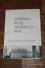 Amerika reise tagebuch 1939 - tagebuch,