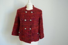 ETRO Tweed Mantel Jacke D38