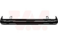 VAN WEZEL Stoßstange Schwarz