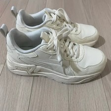 Puma white sneakers - white,