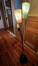 Vintage Stehlampe Tütenlampe Midcentury Lampe 50er 60er