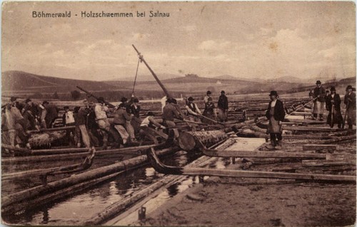 Böhmerwald holzschwemmen - böhmerwald,