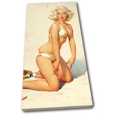 Vintage Girl Poster Sexy Retro