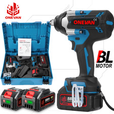 ONEVAN 1800Nm Akku Schlagschrauber 1/2'' Ratschen Schrauber Akkuschrauber Set