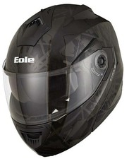 Klapphelm EOLE RIFLE Motorradhelm Motorrad Helm Schwarz M 57-58 cM RIFLE002