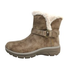 Skechers Easy Going Damenschuhe Für lose Einlagen Stiefel Grau Freizeit