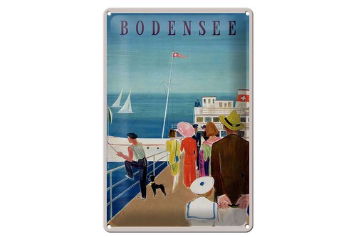 Blechschild reise 20x30 cm - blechschild,
