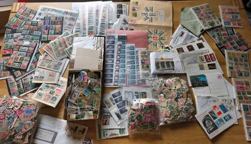 Briefmarken kiloware konvolut - kiloware,