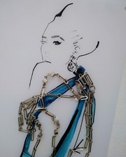 Statement design halskette - statement,