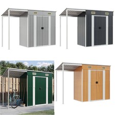 Gerätehaus Gartenhaus Gartenschuppen Geräteschuppen Verzinkter Stahl für Garteng