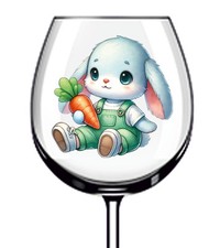 12x Aquarell Osterhase Hase