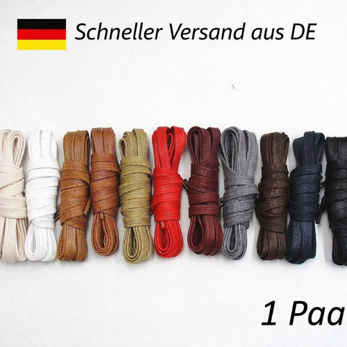 Gewachste schnürsenkel laces - gewachste,