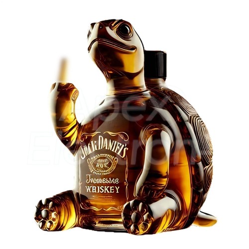 Turtle whiskey bottle - bottle, 2025