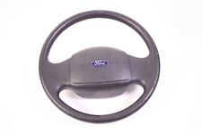 orig. Ford Transit Lenkrad Leder-Optik Airbaglenkrad Sportlenkrad schwarz grau