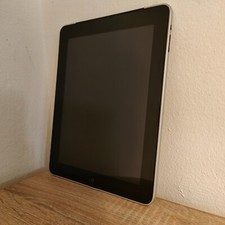 Apple iPad 1 Tablet 9,7 Zoll 64GB WiFi silber A1337 DEFEKT für Bastler / #3