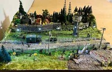 Diorama H0/1:87 DDR Grenze -