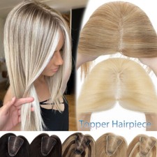 Lace Topper Toupet Clip In