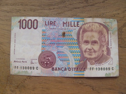 Italien 1000 lire maria - italien,