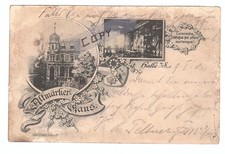 AK Halle (Saale): Altmärker Haus 1904 - Gebr. Plettner - selten - Studentika