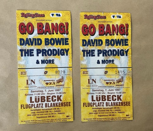 Very rare bang - bang-, ticket